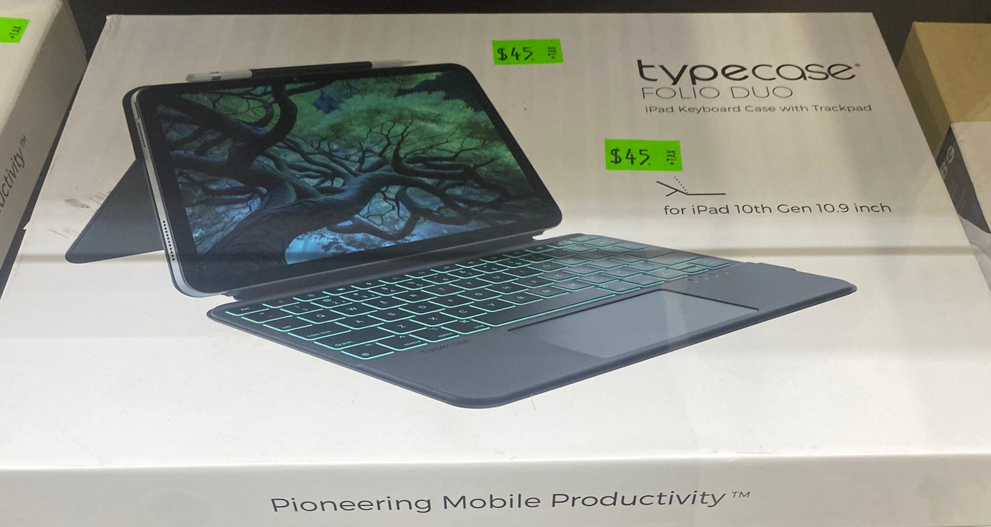 Typecase Fold Duo iPad Keyboard Case with Trackpad