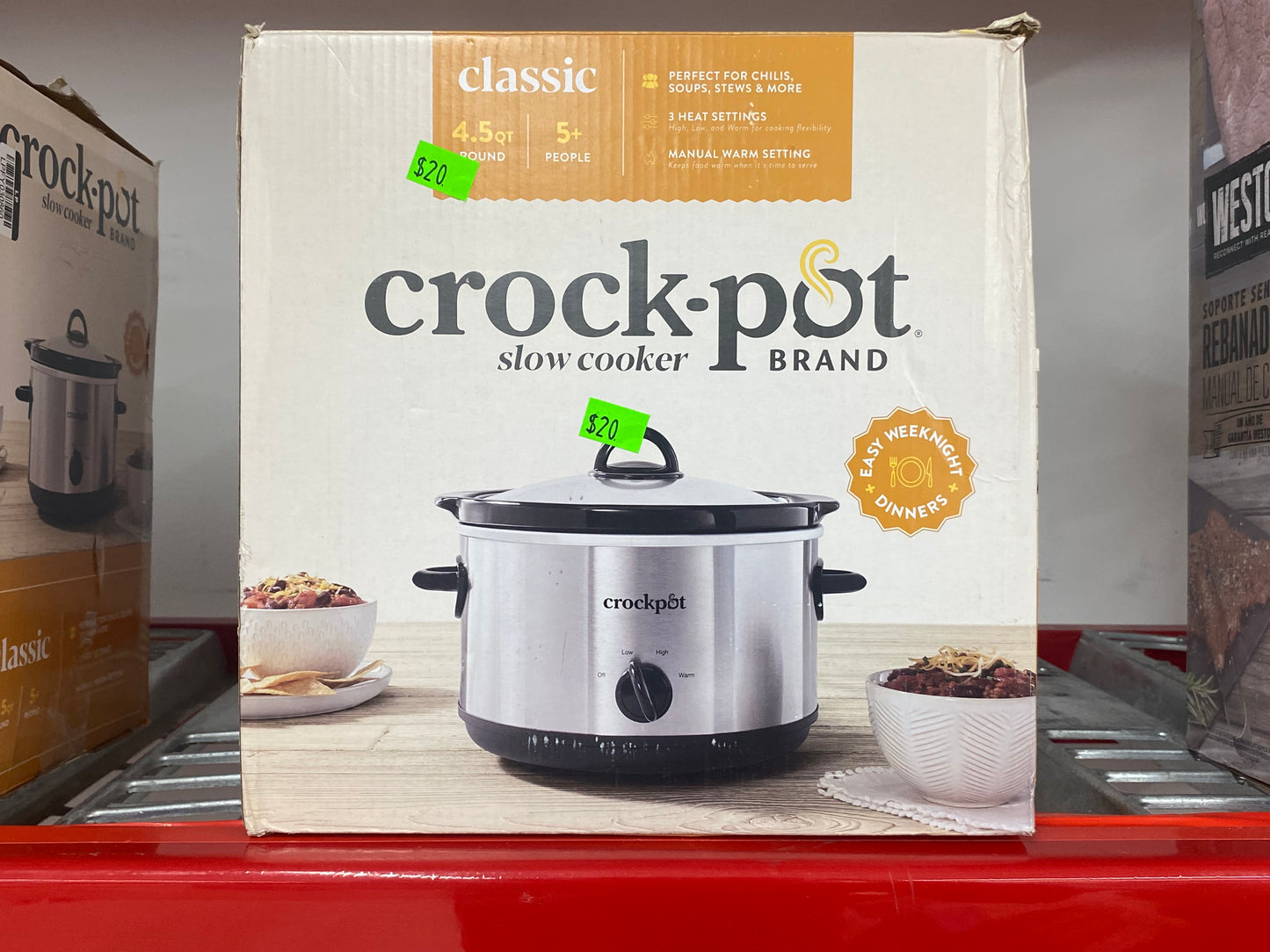 Crock-Pot 4.5-Quart Classic Slow Cooker