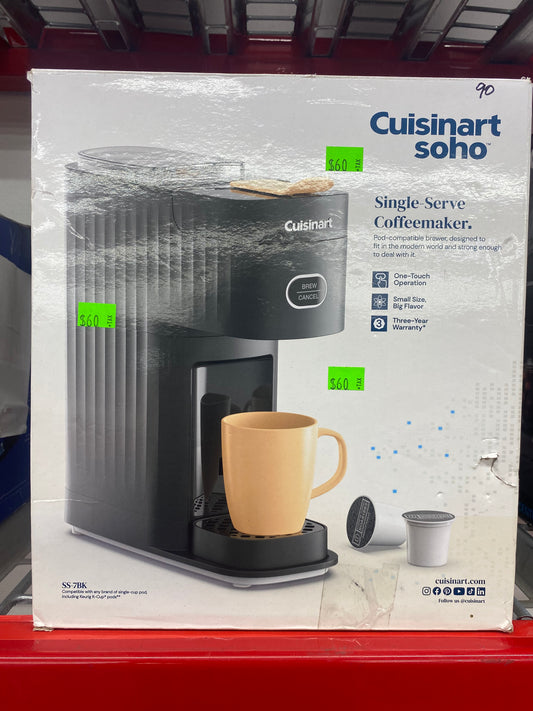 Cuisinart Soho Single Serve Coffee Maker Black