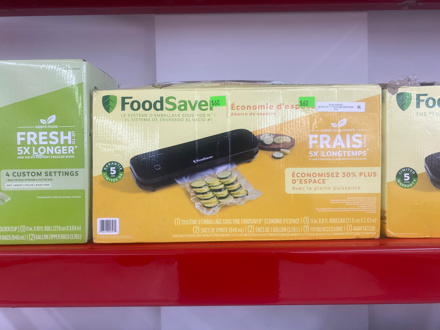 FoodSaver Vacuum Sealer Machine Black