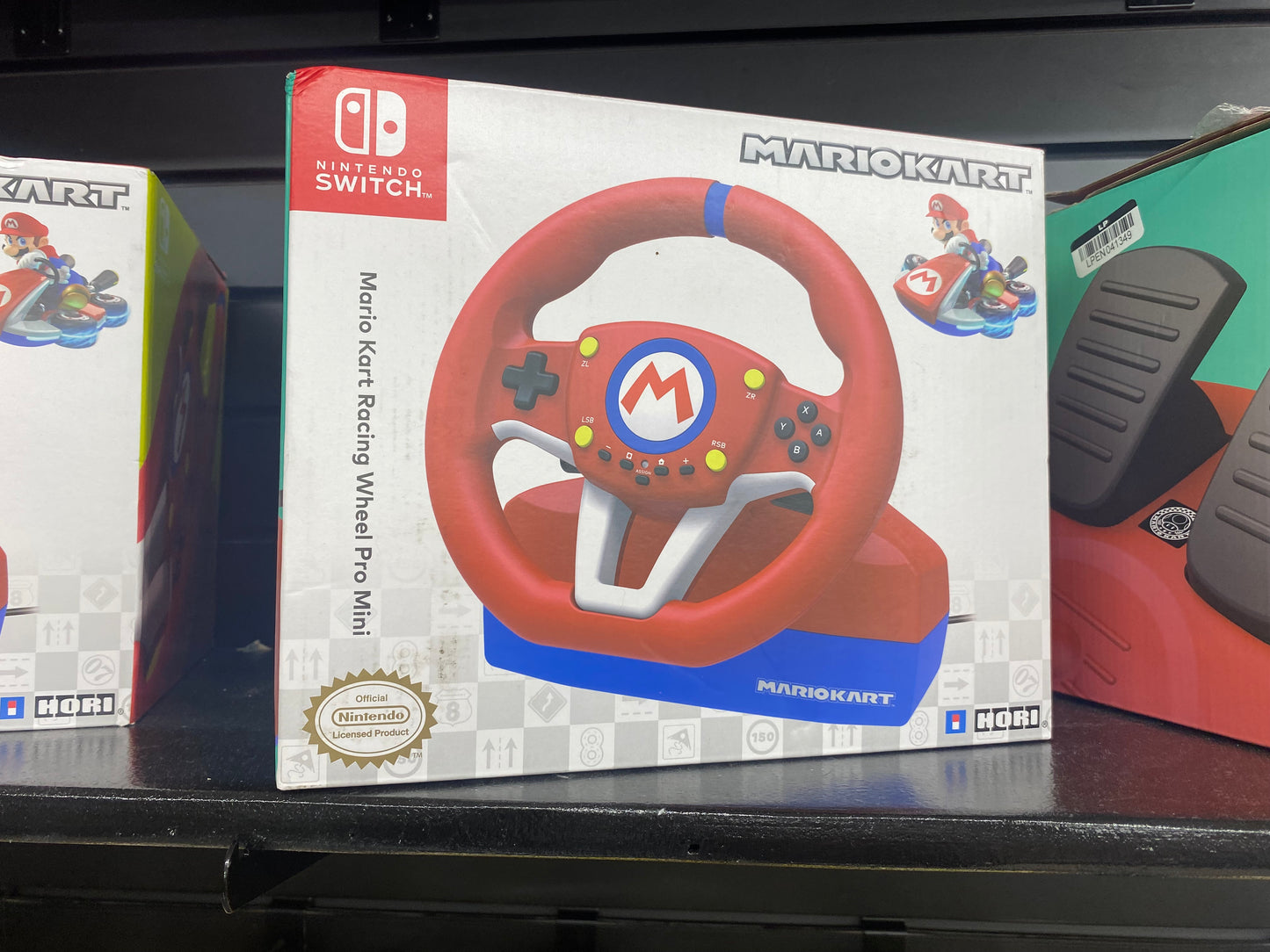 Hori Mario Kart Racing Wheel Pro Mini - Red