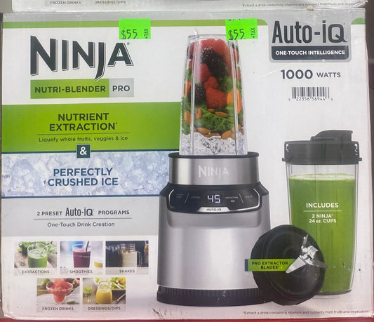 Ninja Nutri Blender Pro Auto-IQ 1000 Watts